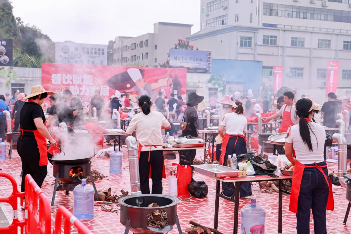 清溪鎮(zhèn)2023年百只客家燜年鵝烹制活動(圖10)