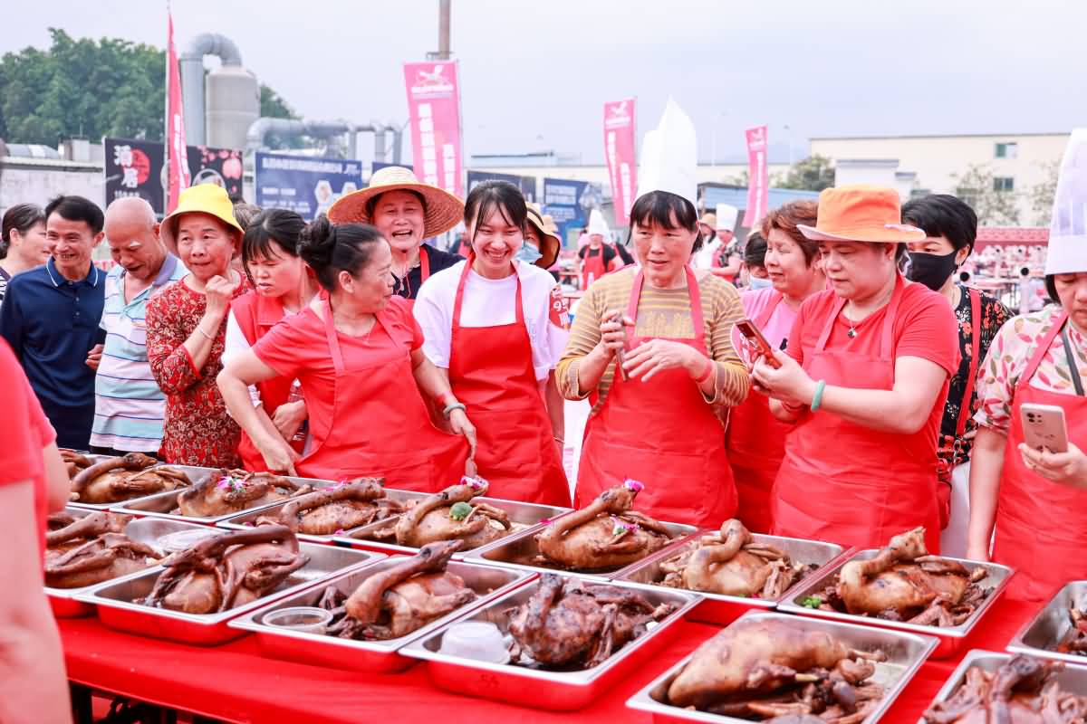 清溪鎮(zhèn)2023年百只客家燜年鵝烹制活動(圖28)